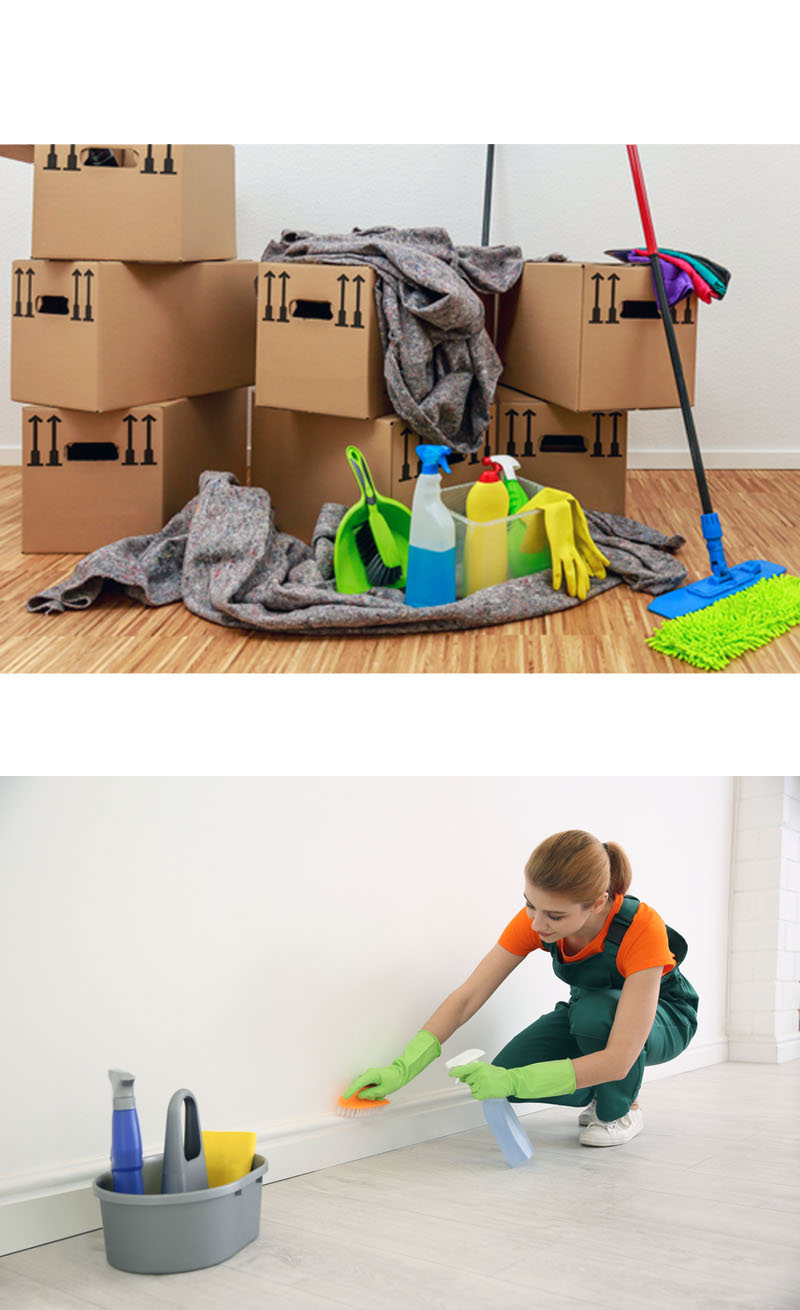 Move in and move out cleaning service